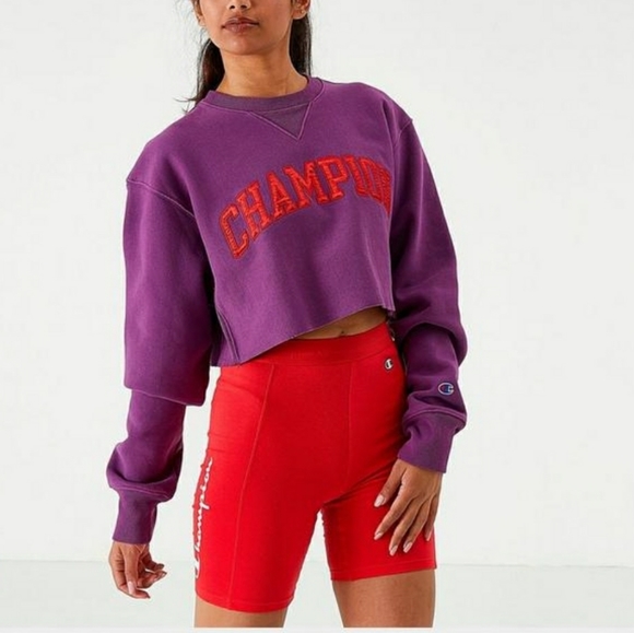 Champion Tops - Champion Reverse Weave Cropped Sweatshirt